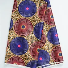 Новейшая атласная шелковая ткань с цифровой печатью, африканская восковая ткань, Экологичная атласная шелковая ткань для одежды SA17003