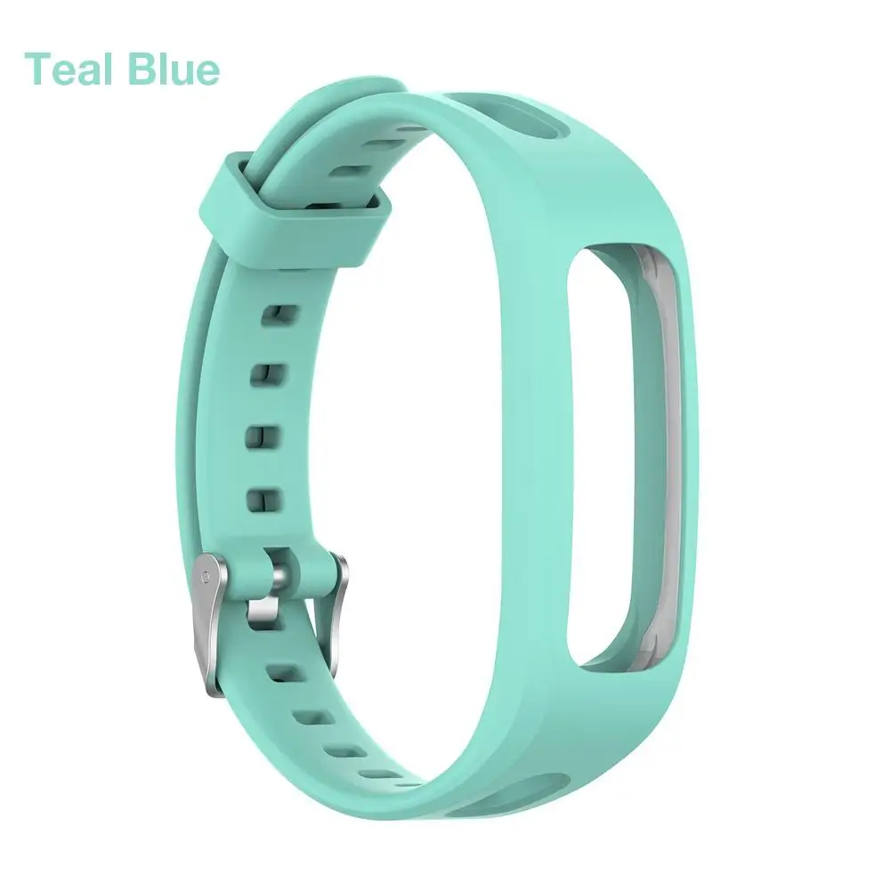 Сменный силиконовый ремешок для часов huawei Honor Band 4, версия для бега, аксессуары для умных часов, ремешок на запястье - Цвет: Teal Blue