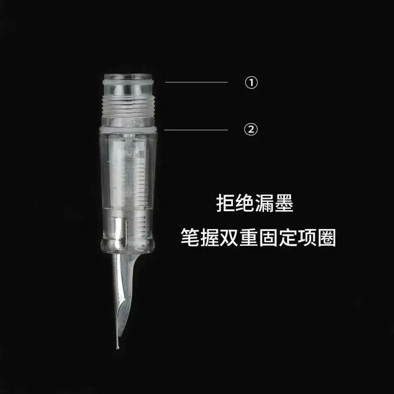 Прозрачная перьевая ручка Lingmo LORELEI чернильная с окуляром EF перо канцелярские