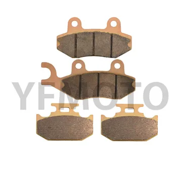 

Motorcycle Front & Rear Brake Pads Kit For Yamaha TT-R 250 TT-R250 TTR250 TTR 250 L/M/N/P 1999-2006 00 01 02 03 04 05 Copper