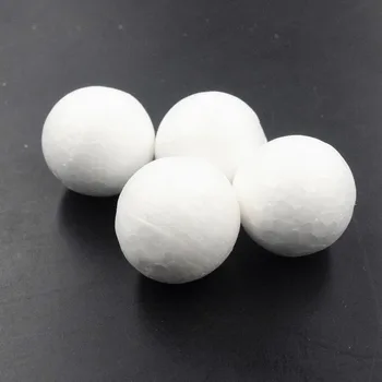 

Hot 30PCS/Lot 50MM Modelling Polystyrene Styrofoam Foam Ball White Craft Balls For DIY Christmas Party Decoration Supplies Gifts