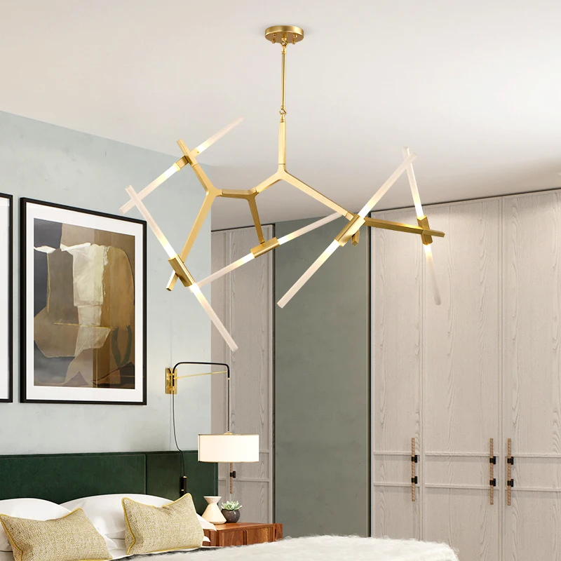  Customizied Post-Modern Nordic Herringbone Contemporary Pendant Light Living Room Dining Room LED D - 32949181486
