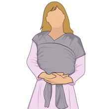 Слинг-кенгуру для новорожденных; мягкая дышащая накидка для младенцев; удобная накидка для грудного вскармливания