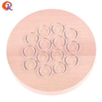 

Cordial Design Fashion Beads 22MM 24MM ( Design As Shown ) Clear Acrylic Ring Shape Beads For Jewelry Necklace Making
