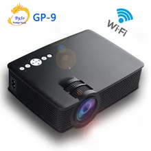 Poner Saund GP-9 Mini LED projector android wifi Projector Full HD Portable Home theater projector LCD Video proyector HDMI GP9