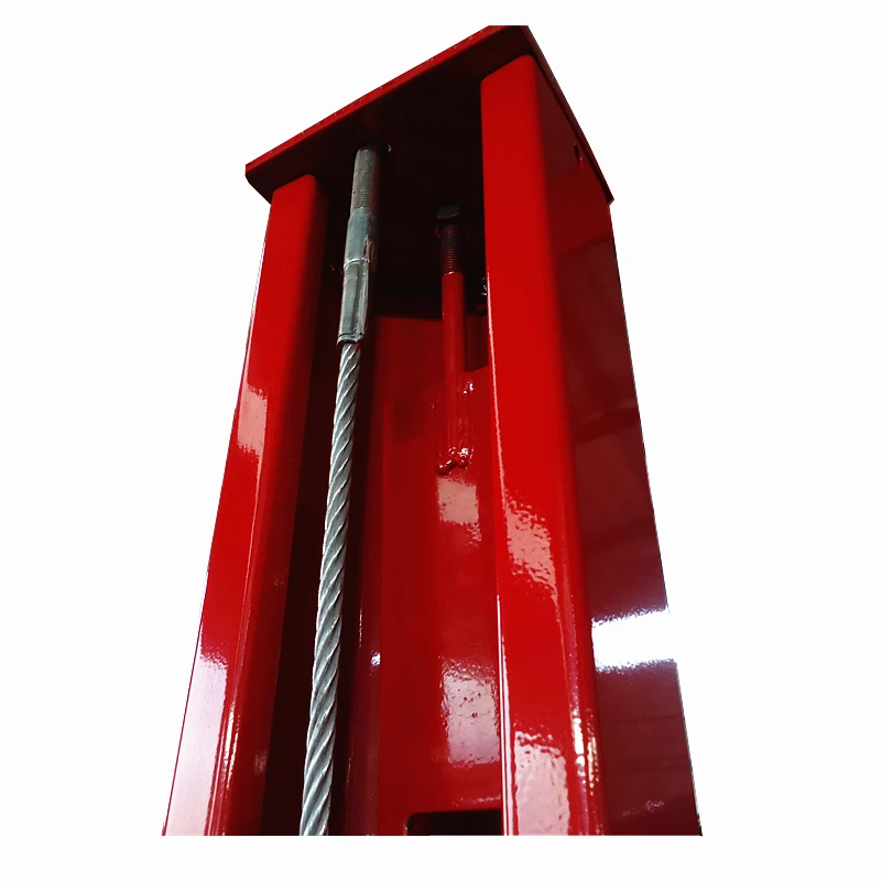 Модель: QJ Y 2 35 Floorplate post lift с ручным выпуском симметричными дужками 3 5 тонн| |