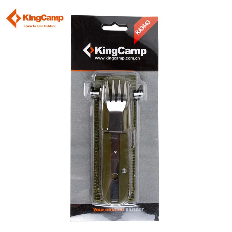 KingCamp походная посуда многофункциональная из нержавеющей стали беспорядок