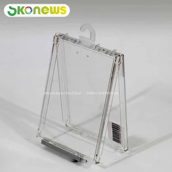 

High quality rf plastic security alarm double DVD safer box safer keeper