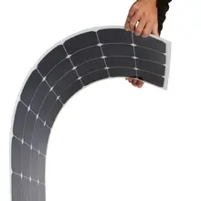 JY 18 в 100 Вт 1050 мм x 540 мм эффективная полугибкая солнечная панель, сильная мощность, генерация энергии