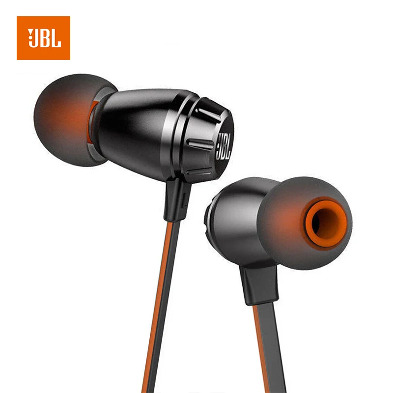 

JBL T380A Wired In-Ear Earphone 8mm+5.8mm Double Dynamic Driver with One-Button Remote & Microphone 3.5mm Plug Dynamic Earphones
