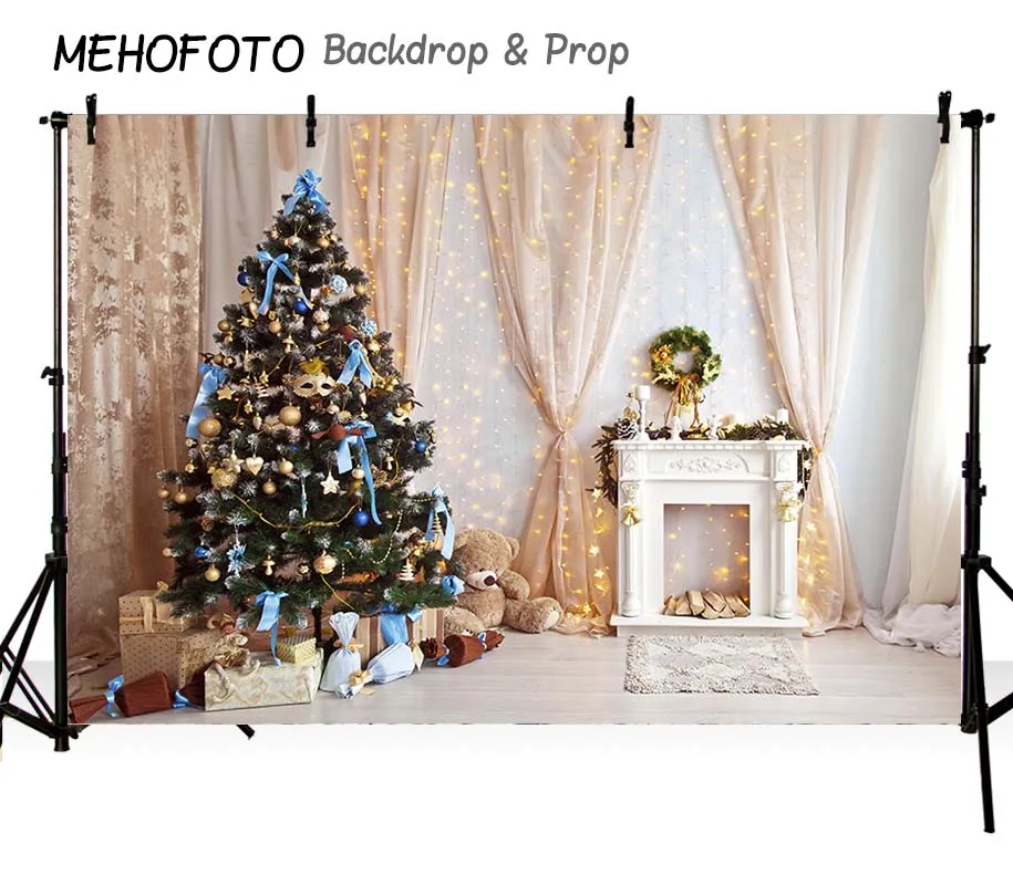 Рождественская вечеринка новый год домашний Декор Детские фотографии фоны