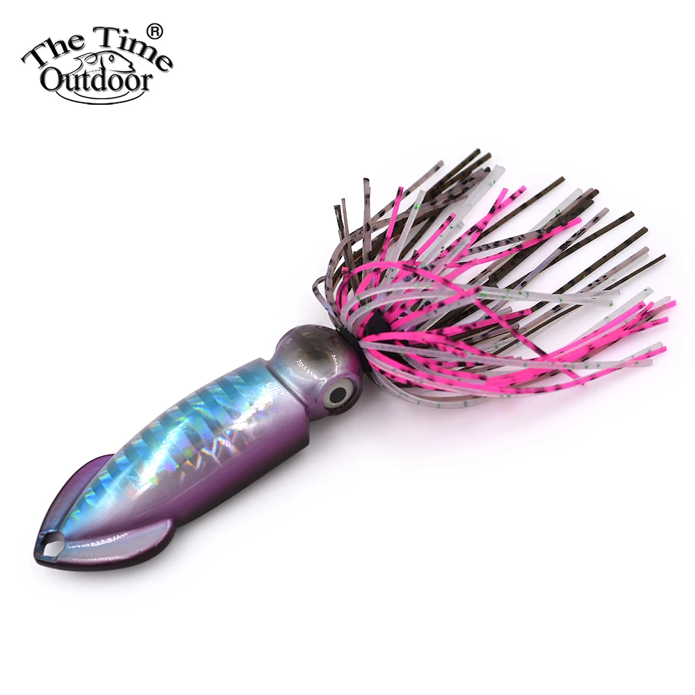 

1pcs JUYANG squid Metal Hard Fishing Jig Rubber Wobbler inchiku Fishing Jigging lures Spinner Baits Pesca Isca Artificial