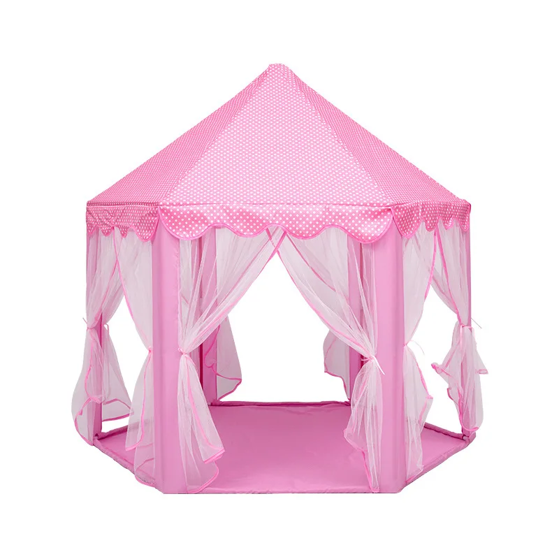 Портативный Замок принцессы игровая игрушка палатка детская активность Сказочный Дом дети Крытый открытый игровой домик Пляжная палатка детская игрушка