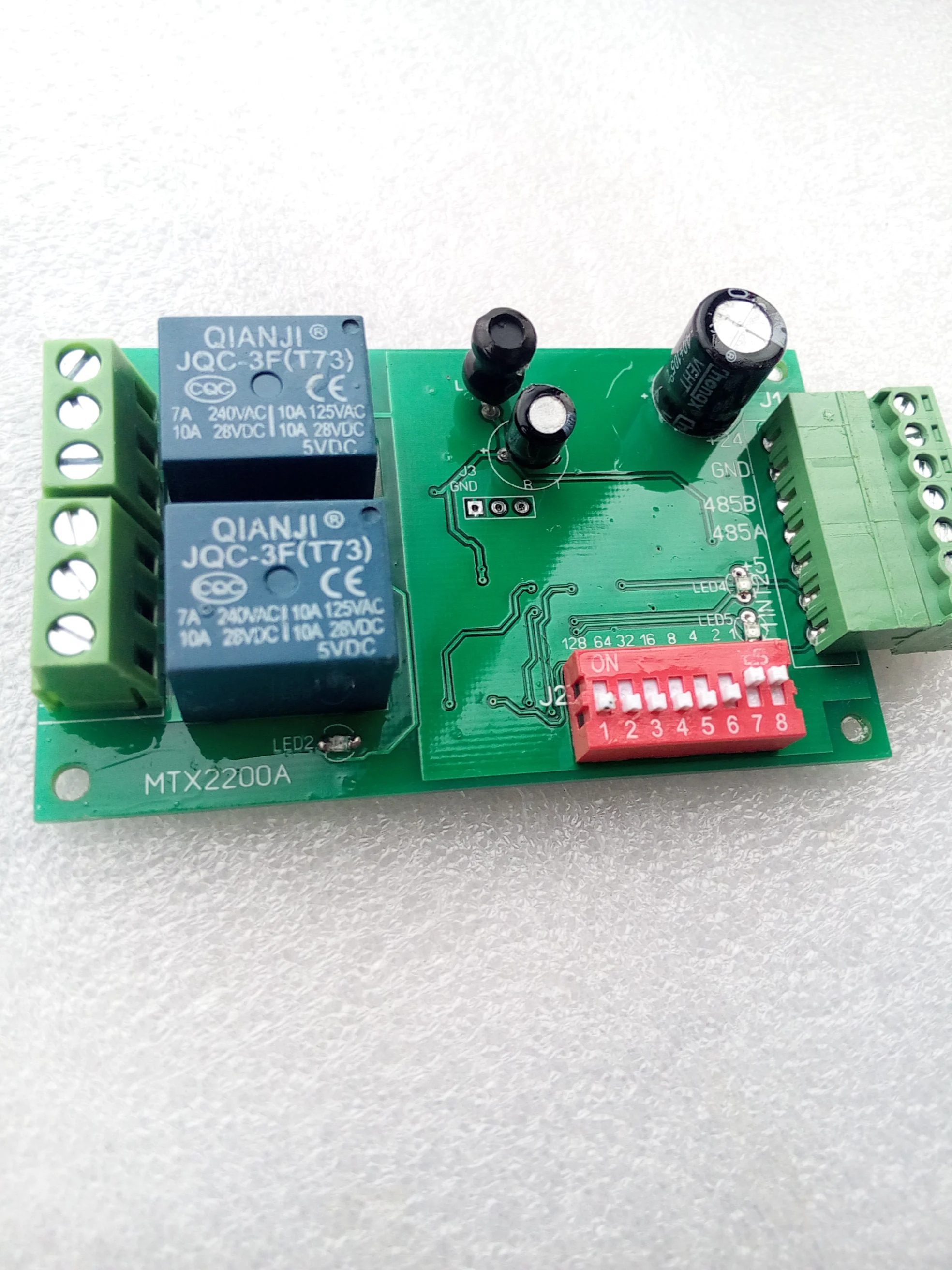Модульная плата управления Modbus RTU 485 интерфейс связи 2 входа выхода дистанционное
