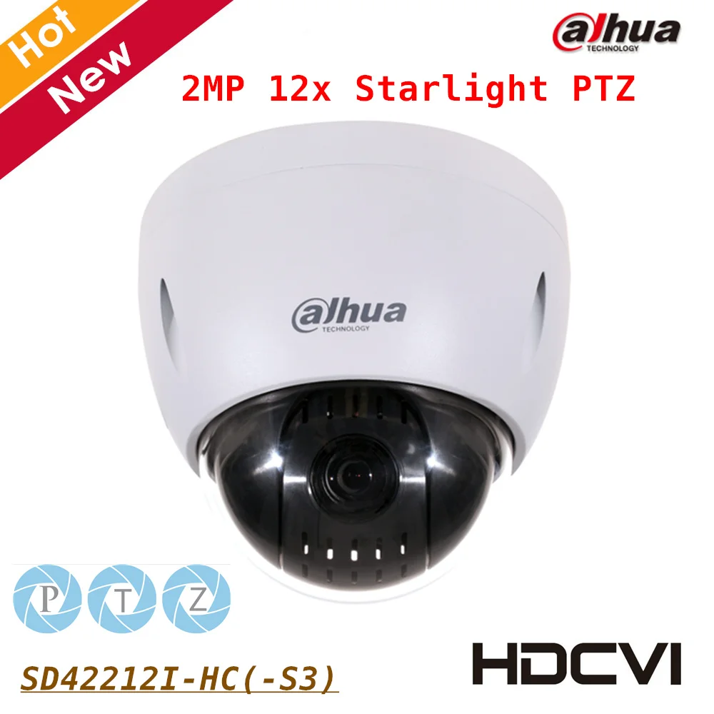 Dahua 2MP STARVIS Cmos PTZ Camera SD42212I HC 2MP 12*Starlight PTZ