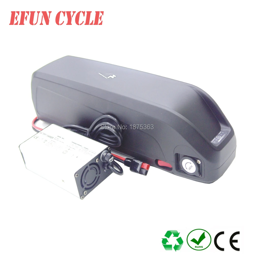 

Free shipping 52V 17.5Ah Li-ion batery Hailong shark down tube ebike battery for BBSHD mid motor 48V 500W 750W 1000W motor