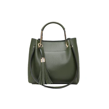 

2017 new Korean version of large-capacity female package tide tassel suitcase package shoulder oblique cross package handbag bag