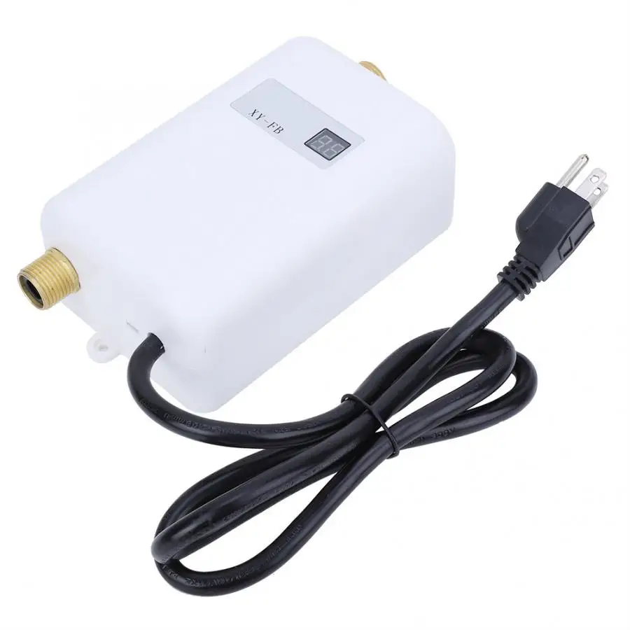 

Electric Water Heater Instant Tankless Water Heater Fast heater Temperature Display Heating Shower Household 3800W /3000W