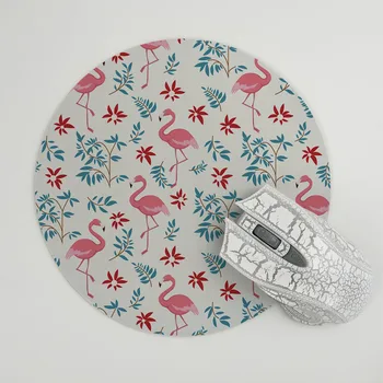

congsipad Red Flamingo gamer play mats Mousepad Size for 22x22x0.2cm Gaming Mousepads