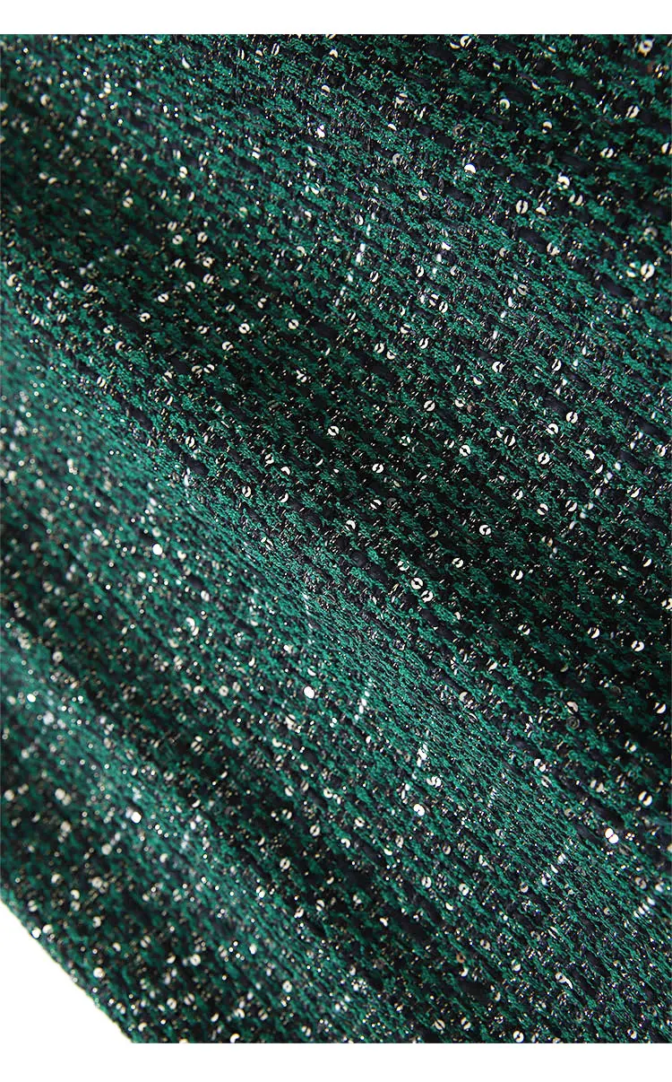 Женские Элегантные Зеленый Bling Bodycon юбки для женщин 2019 для демисезонный кисточкой обтягивающая юбка-карандаш Y148