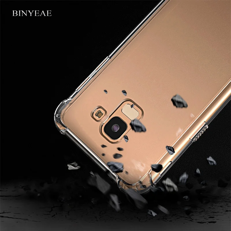 ТПУ чехол для Samsung Galaxy J2 J3 J4 J5 J6 J7 Plus Pro 2017 2018 противоударный мягкий прозрачный