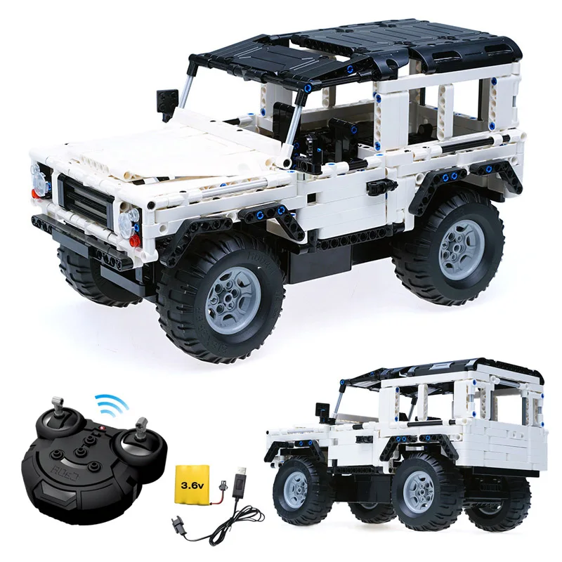 

Building Block Toys Simulation RC Remote control Car Assembled Blocks Children Toys Gift Building Blocks Red Car Model 531pcs