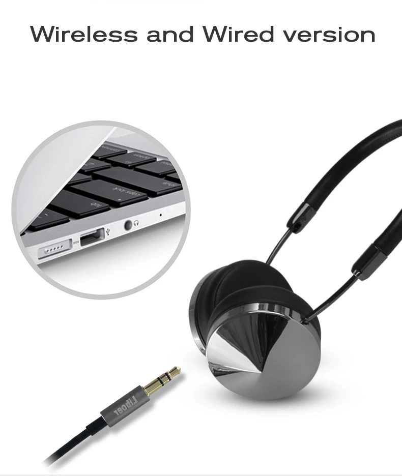 Fashion Rose Gold Wireless Bluetooth Headset Headphone with Microphone Stylish On Ear Share Headphone for Women Girl Liboer BT88 11