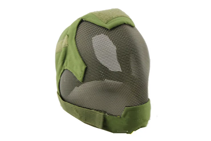 Duty анфас маска с гайкой из легированной стали сетчатая защитная маска уха V6 черный