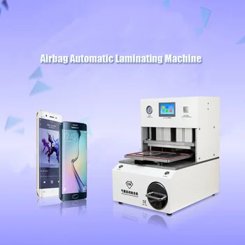 

1PC Newest Airbag Automatic Laminating Machine with built-inar compressor and vacuum pump for less than 12 inch screen