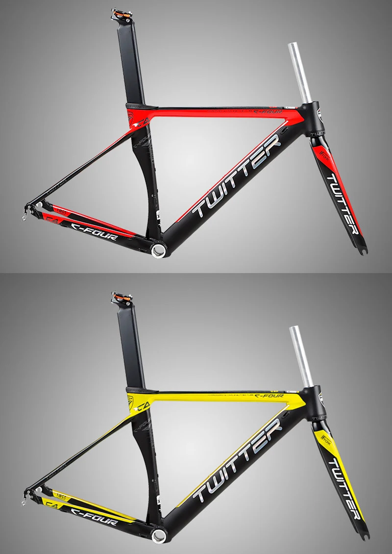 Sale TWITTER Aluminum Alloy 700C Road Bike Frame Carbon Fork Road Bike Frame Smooth Welds Internal Cable Routing Road Bicycle Frame 9 Sale TWITTER Aluminum Alloy 700C Road Bike Frame Carbon Fork Road Bike Frame Smooth Welds Internal Cable Routing Road Bicycle Frame 9