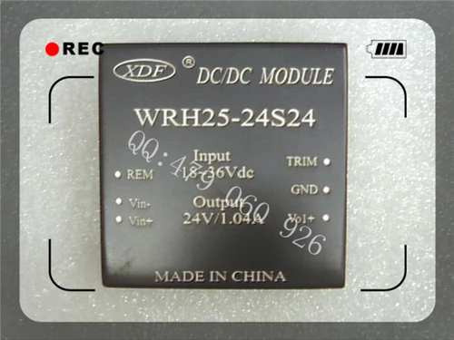 

[ZOB] XDF xindafei power module 25W 24V 24V DC-DC WRH25-24S24 --5PCS/LOT