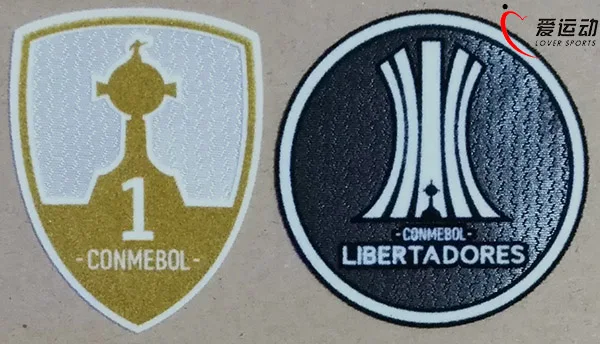 LIBERTADORES CONMEBOL PARCHE набор PALMEIRAS/SAN LORENZO COPA LIBERTADORES CUP трофей 1 значок