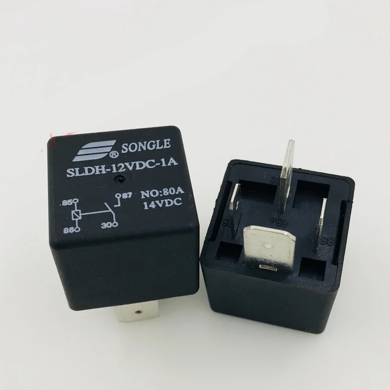 1 шт. автомобильное реле SLDH-12VDC-1A SLDH-24VDC-1A 4PIN 80A 4142 SLDH-24VDC-1C SLDH-12VDC-1C 5PIN 60A