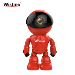 Wistino 960 P IP камера-робот беспроводной умный дом Wi Fi видеоняни и радионяни 1.3MP видеонаблюдения камера сигнализация для помещений удаленного