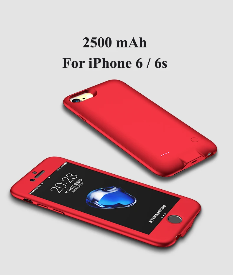 Battery Charger Cases For iPhone 6 6s NH-B012 Details (06) External Backup Ultra Slim Portable Bateria Cover