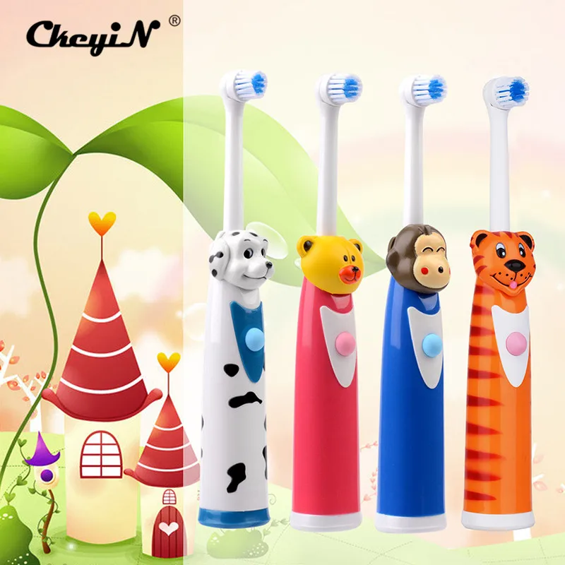 Children Safety Waterproof Electric Toothbrush Kids Tooth Brush Oral Hygiene Mouth Clean Teether