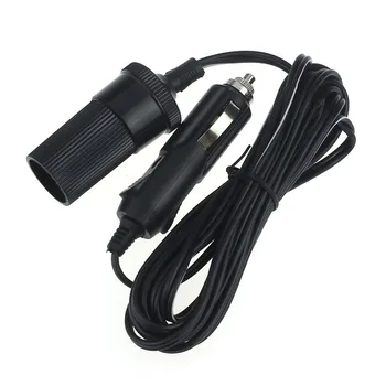

Auto car-styling12V 24V 10A Car Accessory Cigarette Lighter Socket Extension Cord Cable 2m 18Jul 27