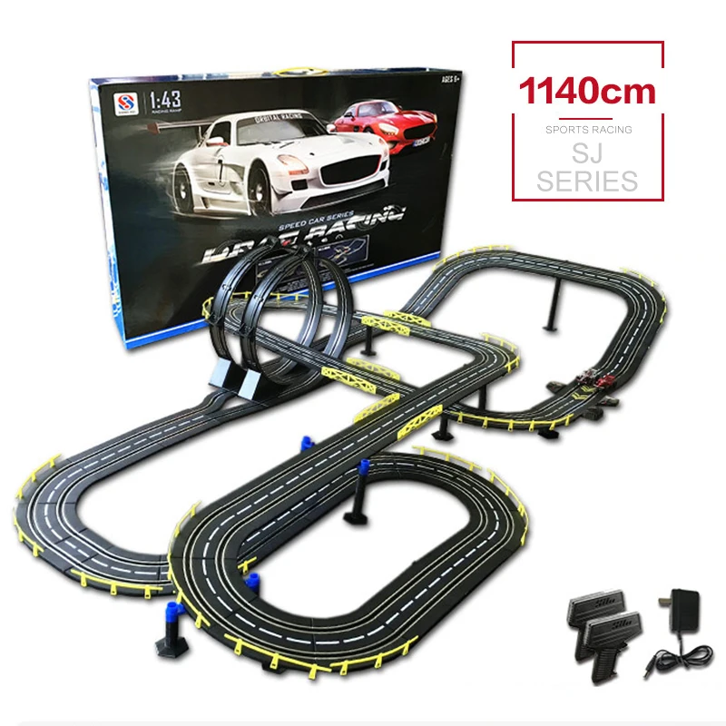 1:43 Car Track Rc Toy Electric Wired 