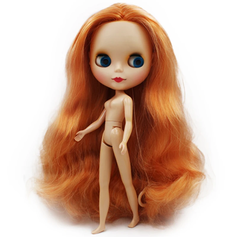 

Blyth BJD doll, Blyth Doll Nude Customized Frosted Face Dolls Can Changed Makeup and Dress DIY, 12 Inch Ball Jointed Dolls 09