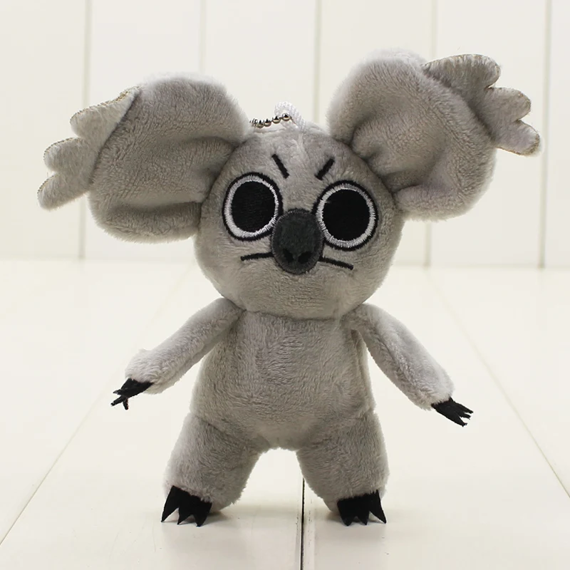

1pc We Bare Bears The Koala Nom Nom Mini Plush Toys Soft Stuffed Pendant Dolls 14cm