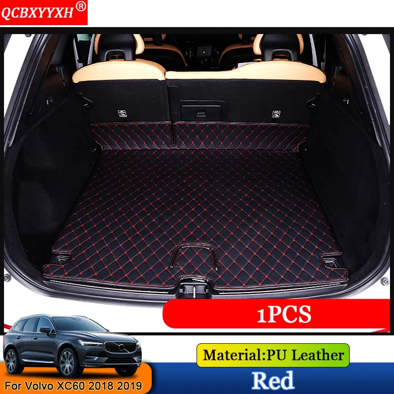  QCBXYYXH Car-styling Car Boot Mat Rear Trunk Liner Cargo Floor Carpet Tray Protector Auto Accessori