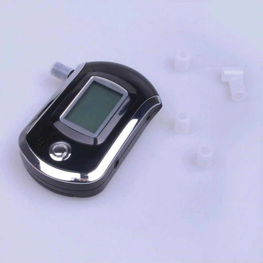 200pcs/bag Digital Breath Alcohol Tester Breathalyzer Mouthpieces Blowing Nozzle for Alcohol meter AT6000