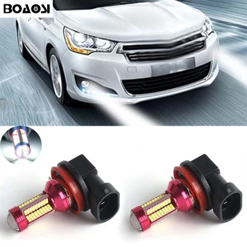 

BOAOSI 2x H11 H8 LED 4014SMD Canbus Bulbs Fog Light Replacement LED Bulbs For citroen c2 c4 c4l c5 triumph