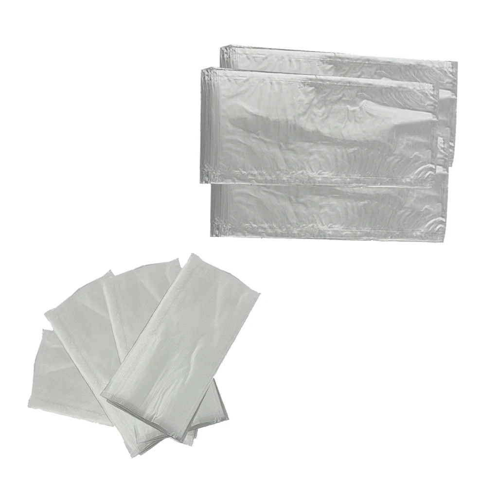 6x12cm and 7x15cm PVA Carp Fishing Bags Quick Water Soluble PVA Mesh Bag for Solid Baits Water Soluble Bait Bags