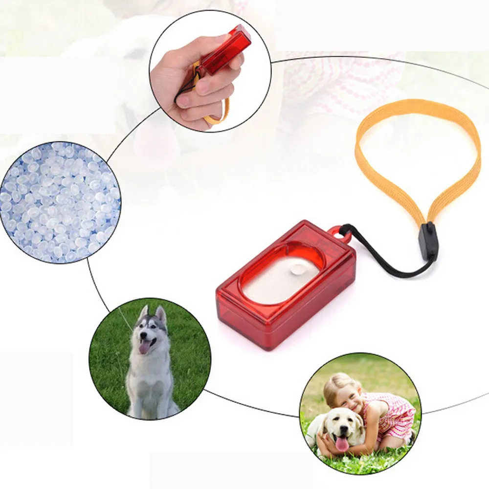 Hond Pet Klik Clicker Обучение Gehoorzaamheid ловкость учебное пособие Polsband Nieuwe Professionele фабриек prijs дропшиппинг