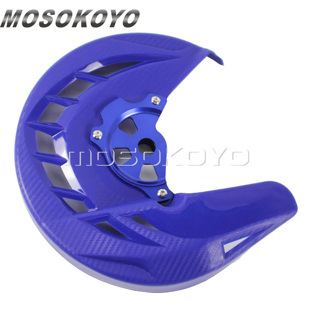 Мотокросс Эндуро Байк x-тормоз передний дисковый тормоз крышка ротора защита для Yamaha YZ WR 125 250 450 426 синий