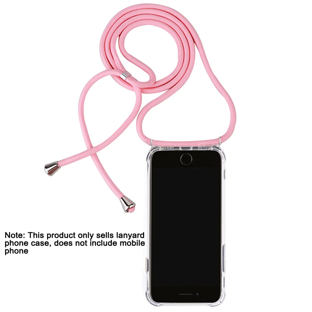 Модный чехол с шнуром для телефона ремешком и длинной цепочкой Huawei P30 P20 Lite Plus pro Mate