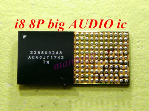 10 шт./лот 338S00248 U4700 для iphone 8/X/8 плюс большие аудио кодек IC чип
