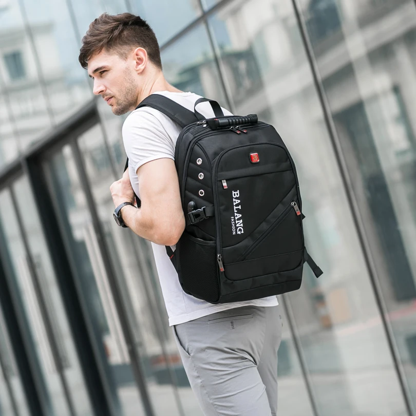 BaLang Brand Design Man Laptop Backpack Men's Travel Bag Waterproof Shoulder Bags for Computer School Nylon Bags Travel Backpack