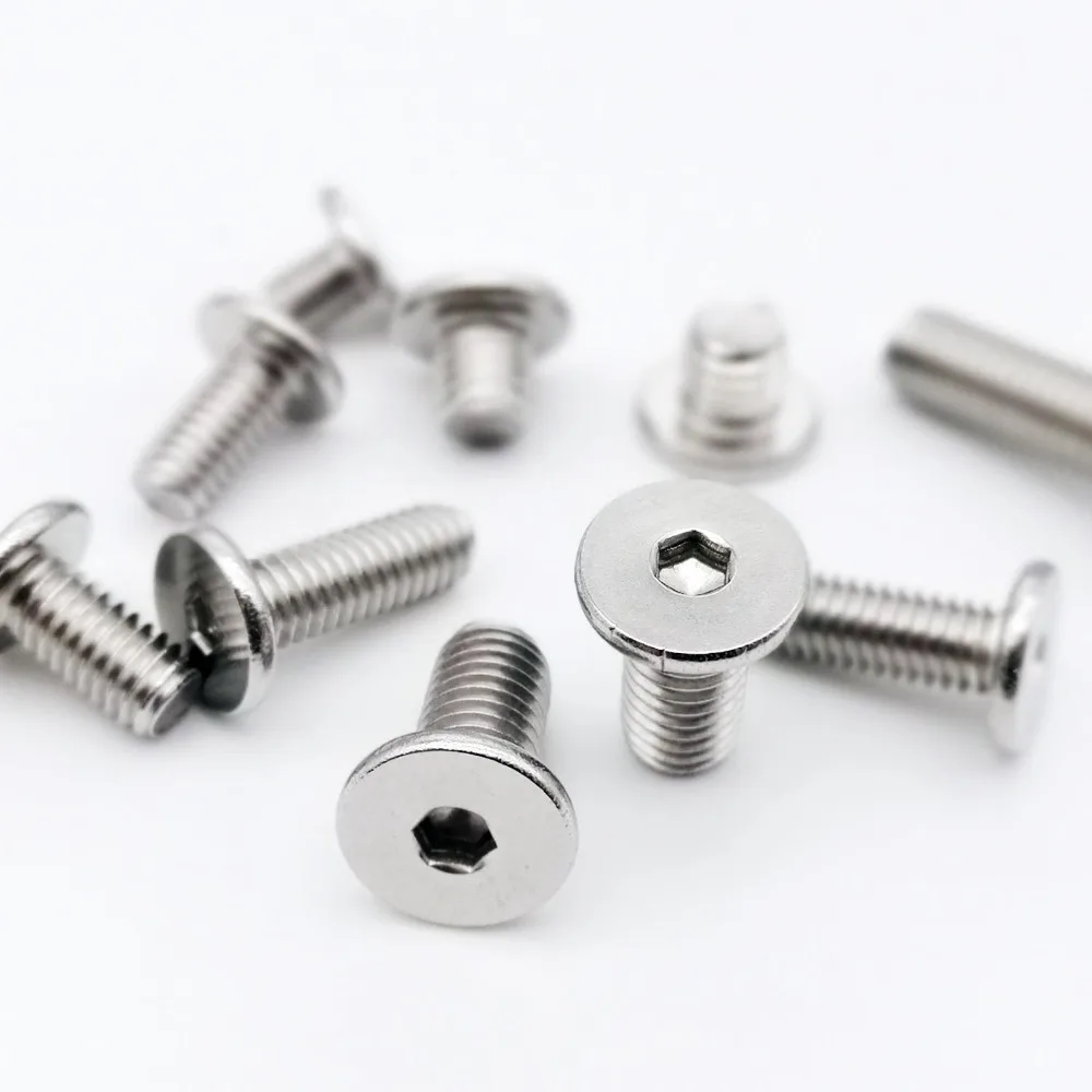 10x Acier Inoxydable senkkopf-Boulon m2.5 x 6mm 10x Acier Inoxydable senkkopf-Boulon m2.5 x 6mm